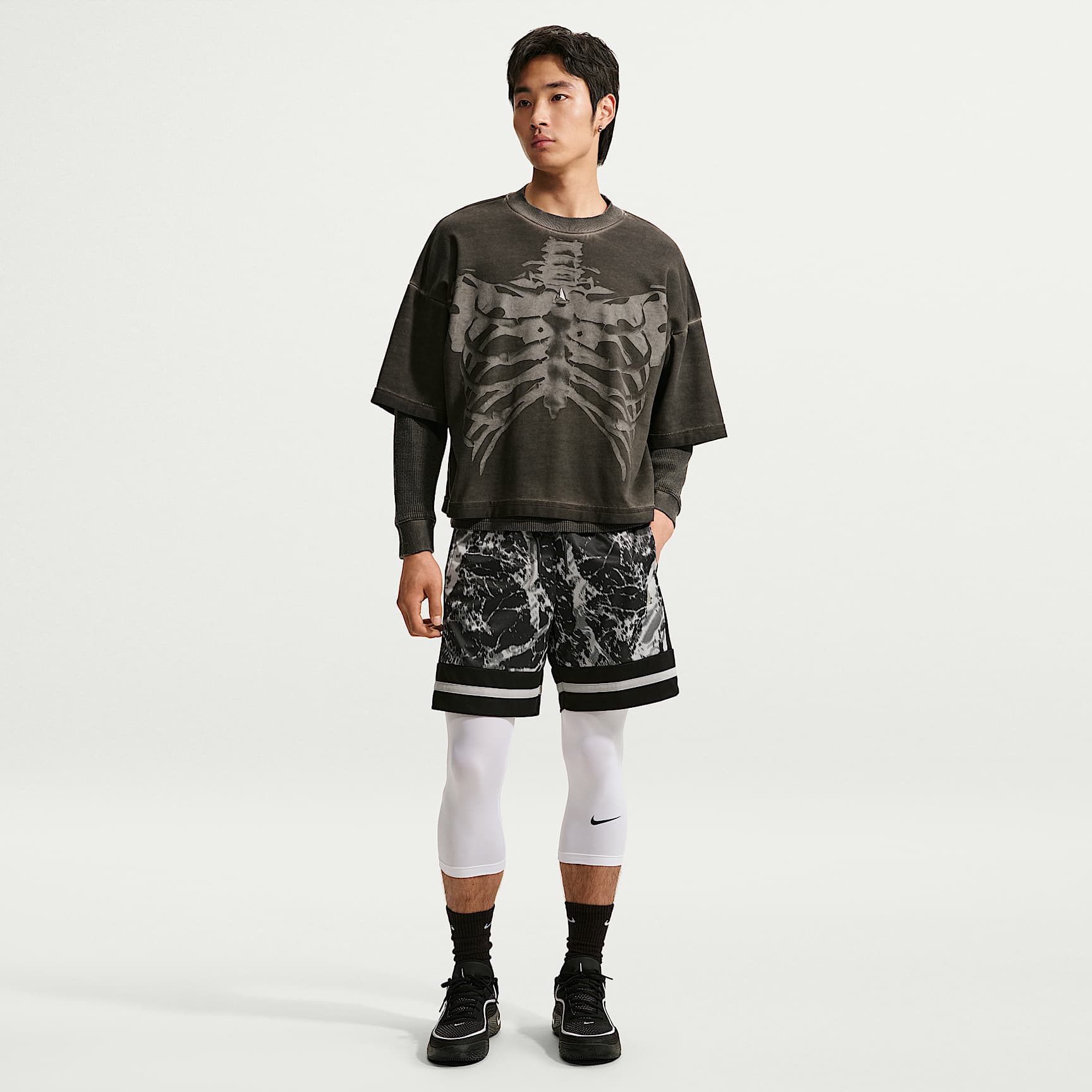 ナイキ Dri-FIT バスケットボール ジャージー / ハイブリッド ショート NIKE公式】ジャ メンズ Dri-FIT 21cm バスケットボール ショートパンツ